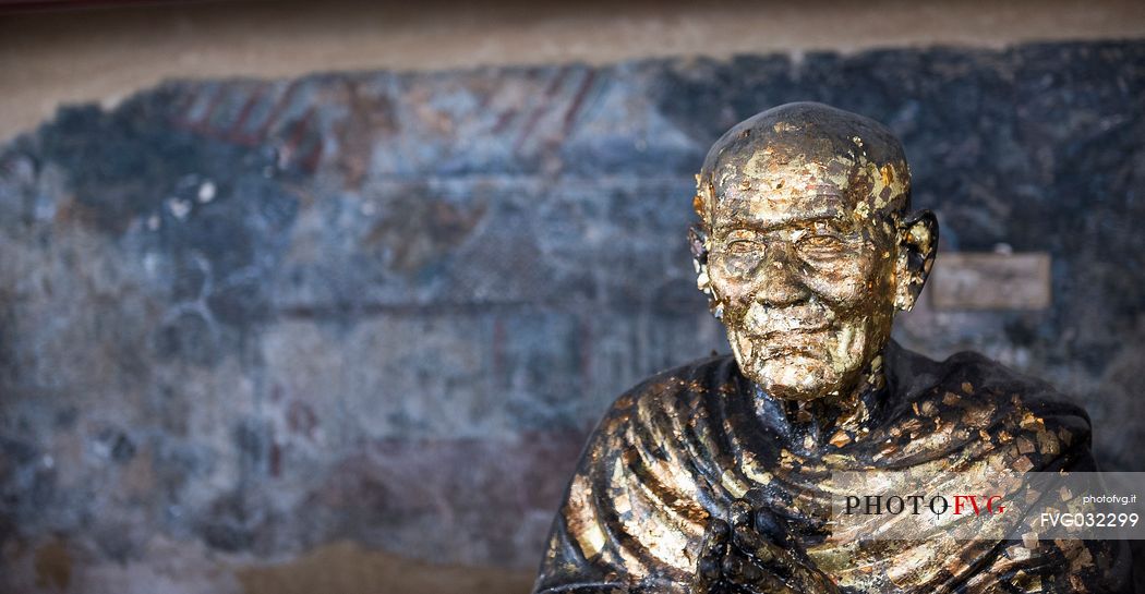 Buddhist Statue in Bangkok city, Thailand