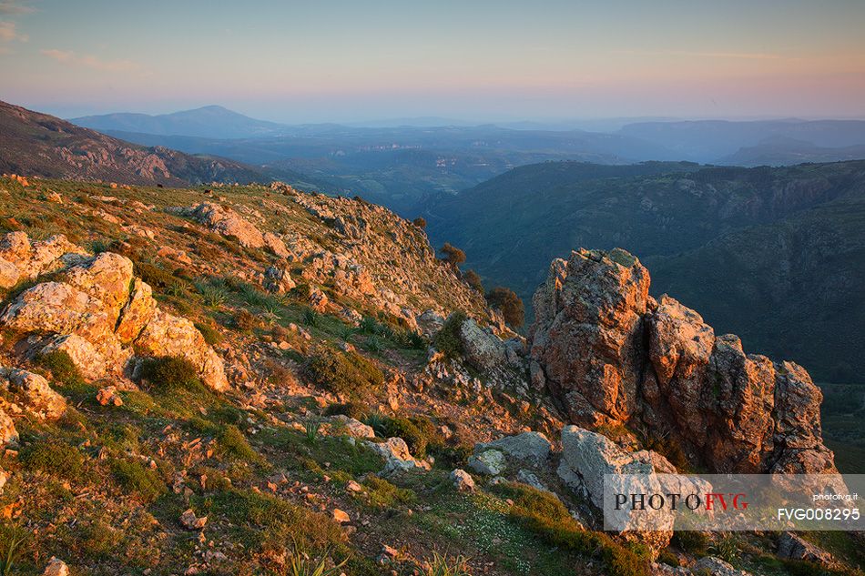 Perdedu Mount at sunset