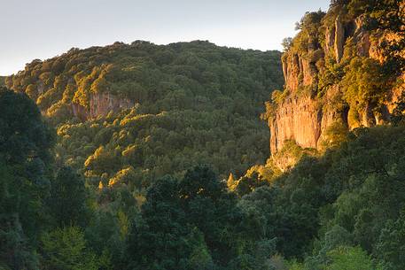 Heel limestone close to the natural monument 