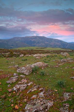 Perdedu Mount in the Barbagia of Seulo