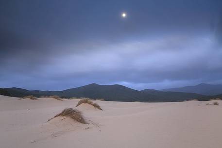 Piscinas, the colors of a warm sunset, the dunes, the desert of Sardinia, the juniper trees, a place full of magic, unique in the Mediterranean, Arbus, Sardegna