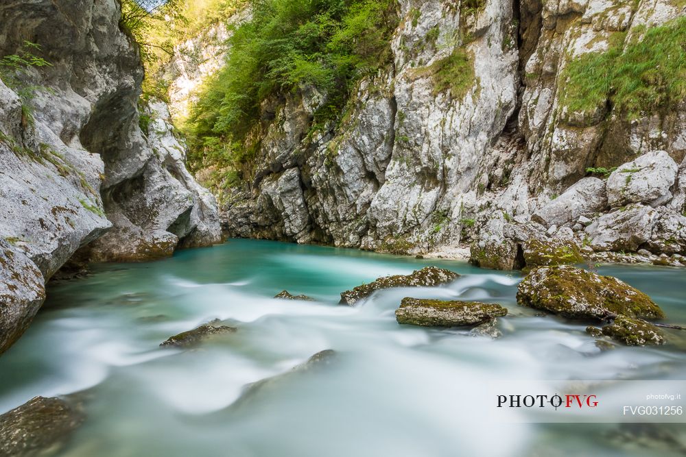 Forra del Cellina natural reserve, dolomites friulane, Friuli Venezia Giulia, Italy.