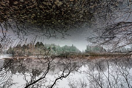 Winter in Plitvice Lakes National Park, Lika-Senj County, Karlovac County, Croatia. Winter in Plitvice Lakes National Park, Lika-Senj County, Karlovac County, Croatia.