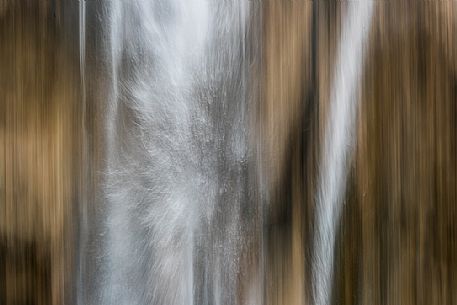 Detail of waterfall in the Plitvice Lakes National Park, Lika-Senj County, Karlovac County, Croatia.