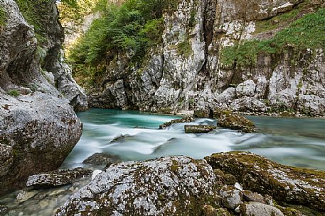 Forra del Cellina natural reserve, dolomites friulane, Friuli Venezia Giulia, Italy.