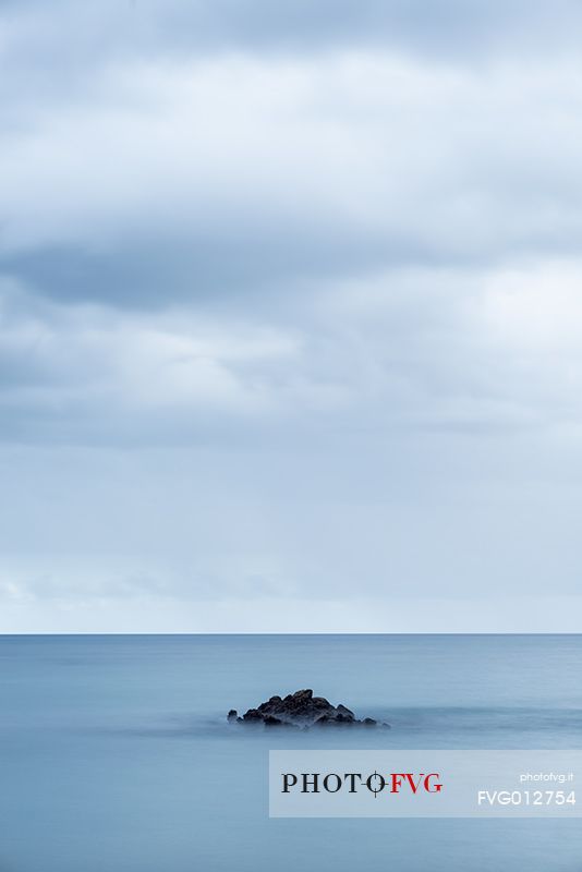 Rock on the sea, Puerto del Carmen, Lanzarote, Canary Islands, Spain, Europe