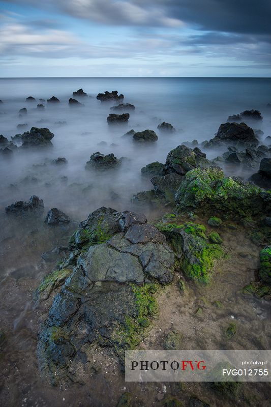 Sunrise by Playa Matagorda, Puerto del Carmen, Lanzarote, Canary islands, Spain, Europe