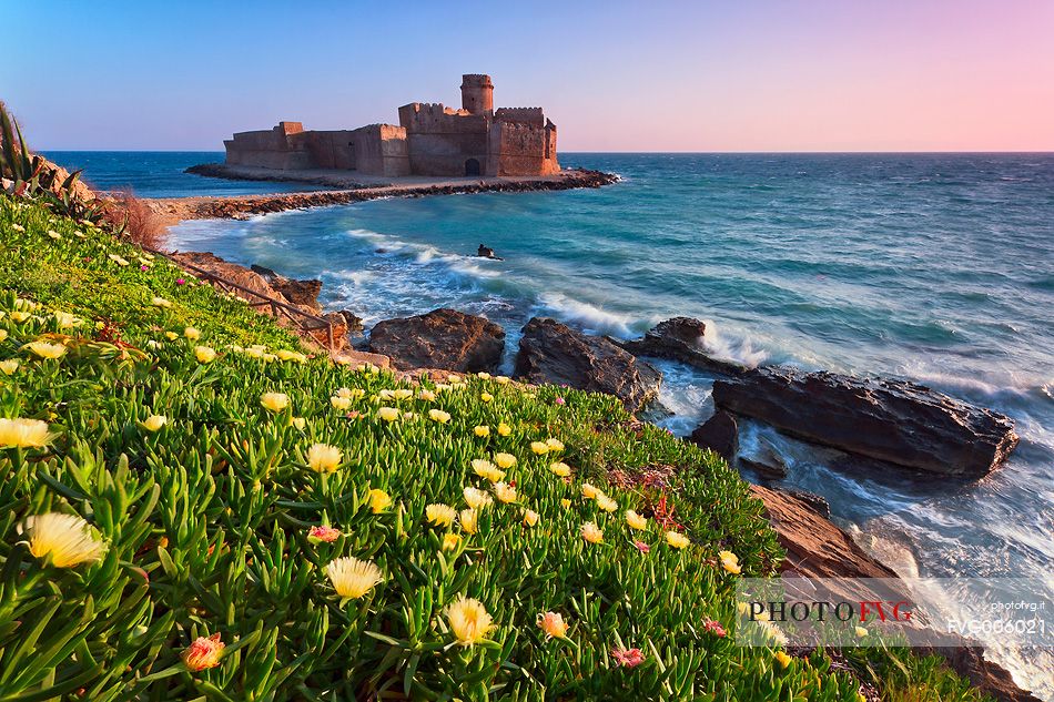 Sunset at Le Castella