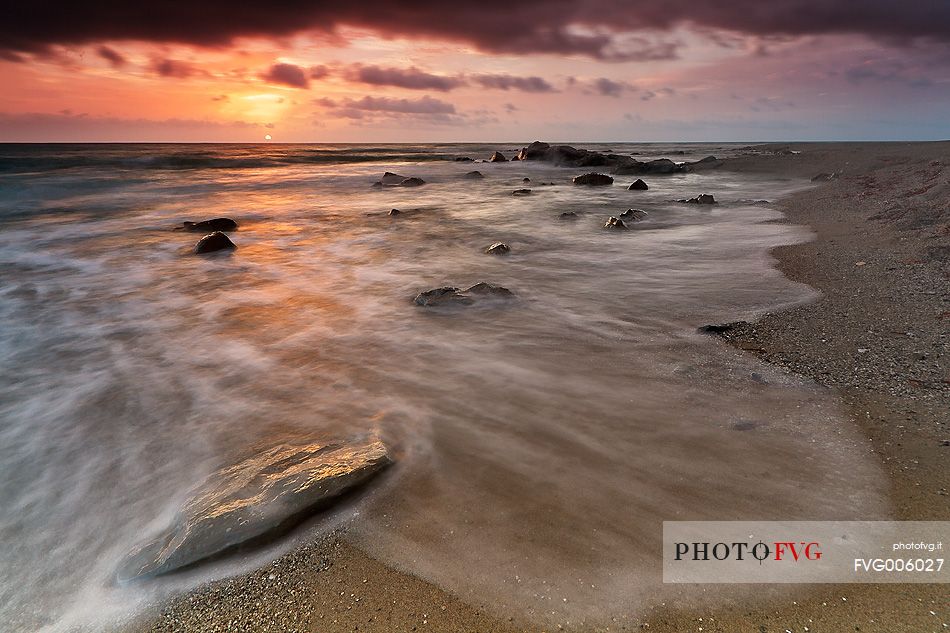 Dawn at Africo Cliff