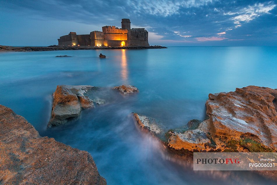 Blue Hour at Le Castella