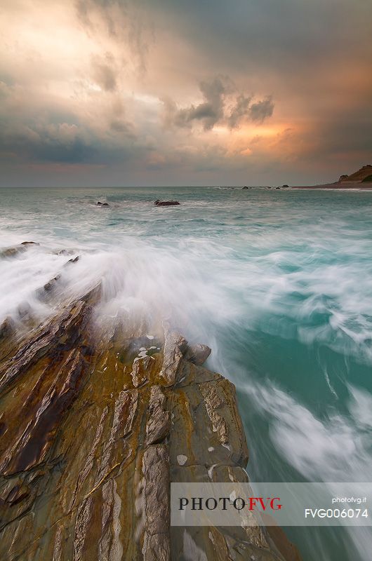 Dawn at Africo Cliff