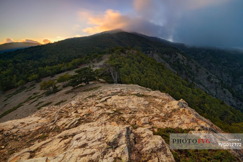 Montanlto at sunset