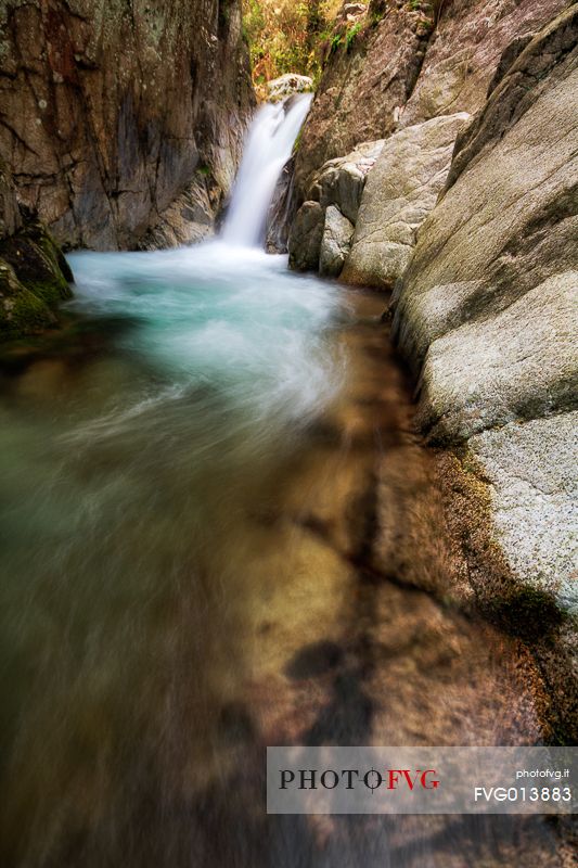 One of the waterfalls path Scialata in San Giovanni Di Gerace