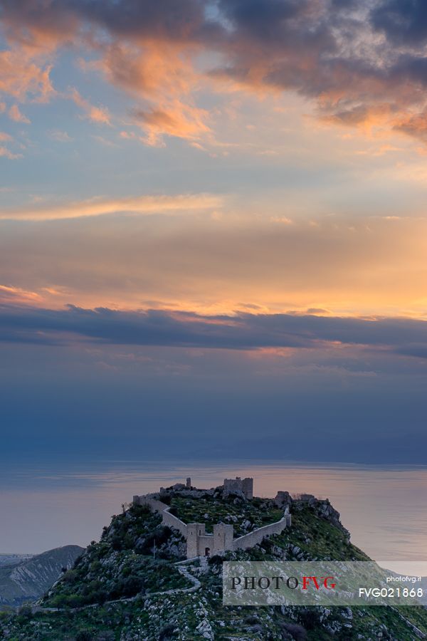 Sant'Aniceto Castl, Motta San Giovanni, Aspromonte, Calabria, Italy