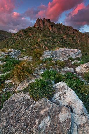 Sunset in the Aspromonte National Park