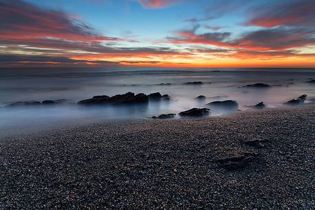 Dawn at Africo Cliff