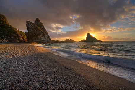 Sunset at Ulivarella Rock