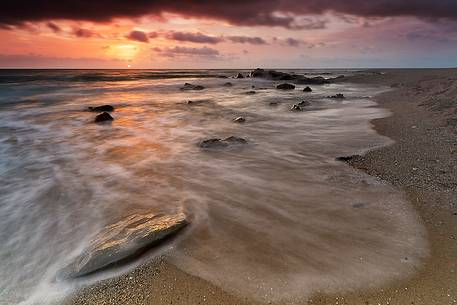 Dawn at Africo Cliff