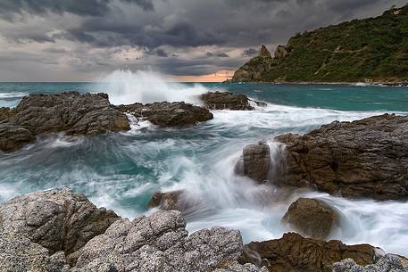 Sunset at Capo Vaticano