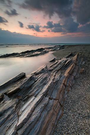 Dawn at Africo Cliff