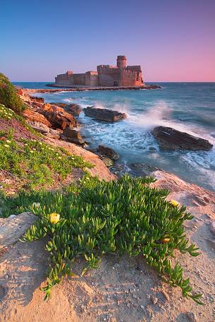 Sunset at Le Castella