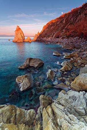 Sunset at Pizzuta Rock, Parghelia