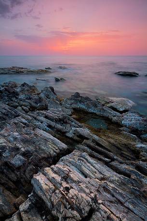 Dawn at Africo Cliff