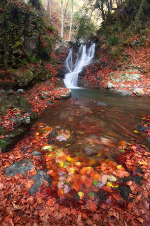 Faggi Waterfall in fall