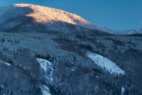 The magic of the Aspromonte photographed in snowy winter The magic of the Aspromonte photographed in snowy winter