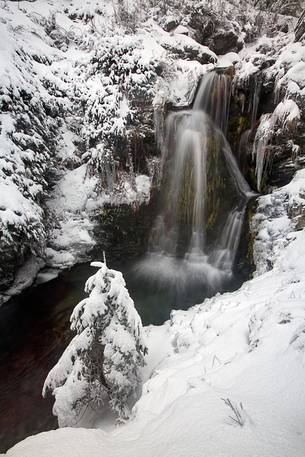 The magic of the Aspromonte photographed in snowy winter