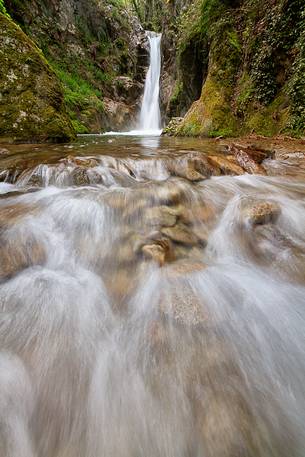 One of the waterfalls path Scialata in San Giovanni Di Gerace