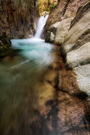 One of the waterfalls path Scialata in San Giovanni Di Gerace