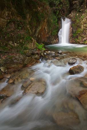 One of the waterfalls path Scialata in San Giovanni Di Gerace