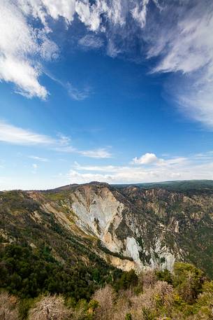 The Landslide Colella, near Roccaforte Del Greek is the largest in Europe