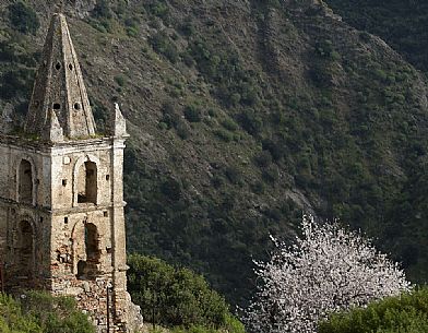 The church near the Amendolea's Castle