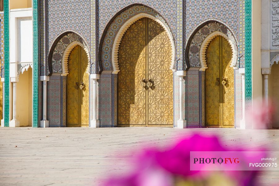 Gates of the Imperial Palace in Fes