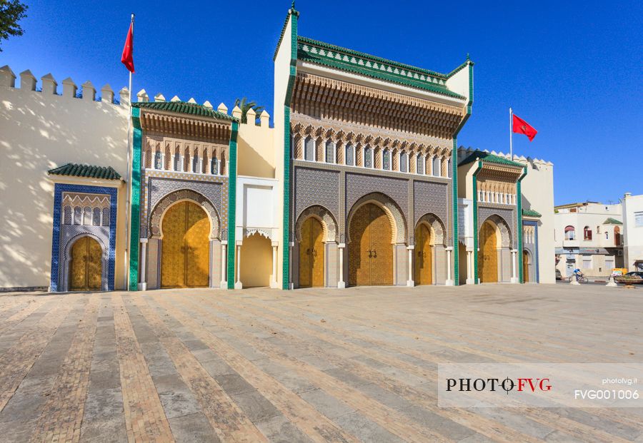 Gates of the Imperial Palace in Fes