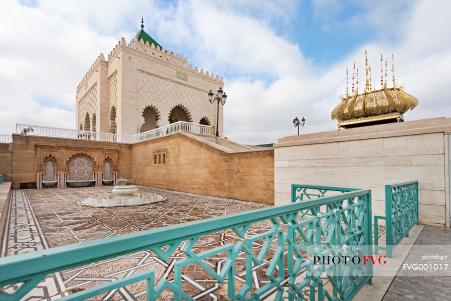 Mausoleum of Mohammed V in Rabat