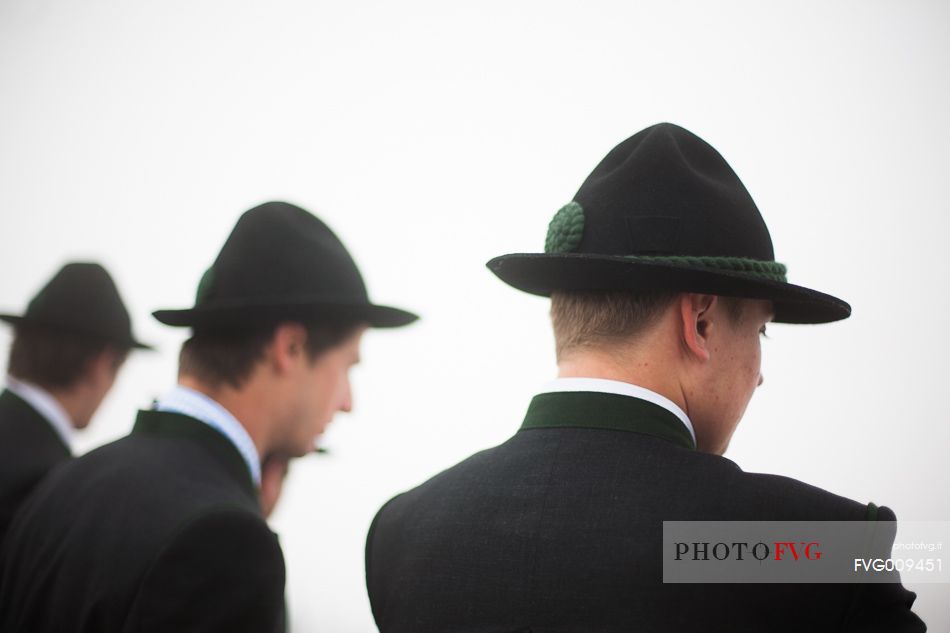 Austrian soldiers in the commemoration of Cima Grappa