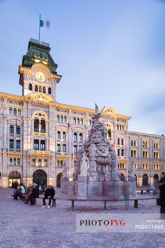 Unit d'Italia Square in Trieste