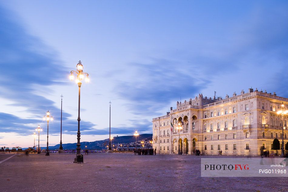 Unit d'Italia Square in Trieste, Government House
