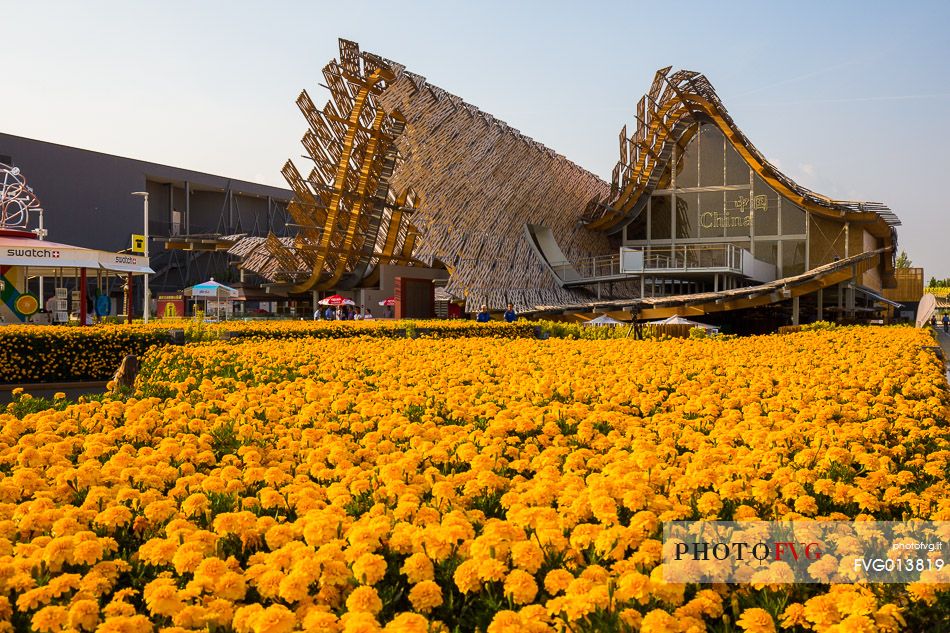Milan Universal Exposition 2015, Expo Milano 2015, China Pavilion, architectural project of Tsinghua University and Beijing Qingshang Environmental & Architectural Design Institute 