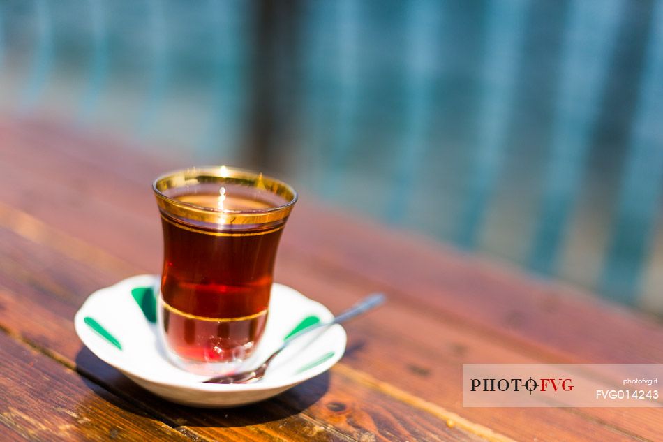 Typical turkish tea