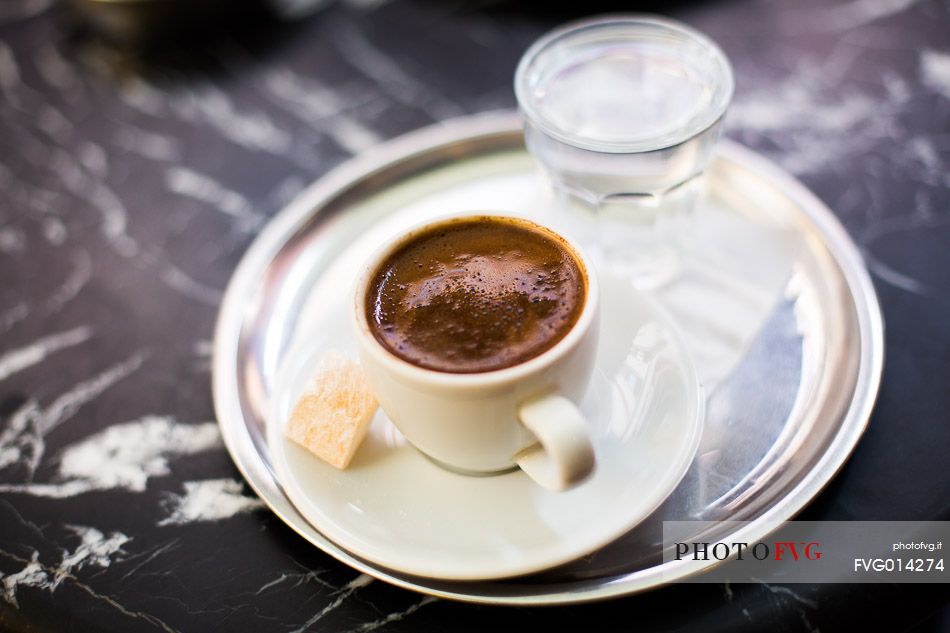 The typical turkish coffee