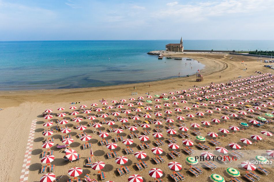 Caorle beach