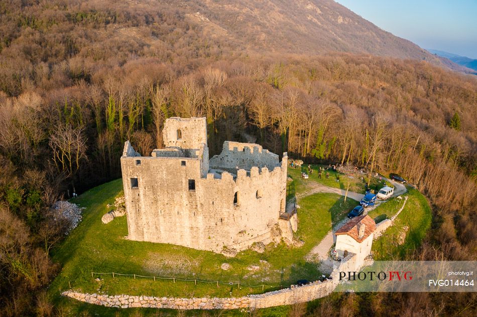 Top view of Toppo's castle