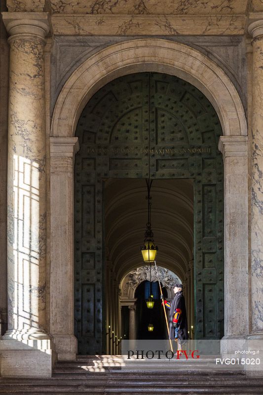 Swiss Guards in Saint Peter