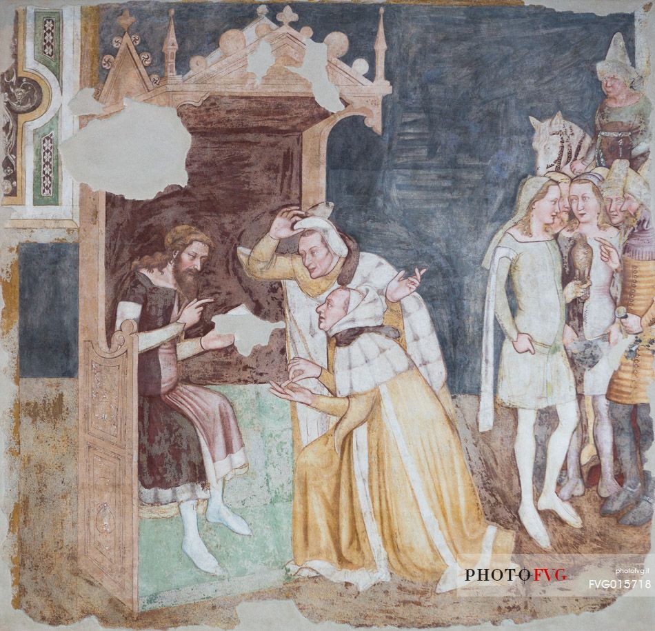 Frescoes in the Church of St. Catherine