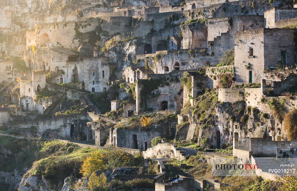 Old houses in the Caveoso Stones