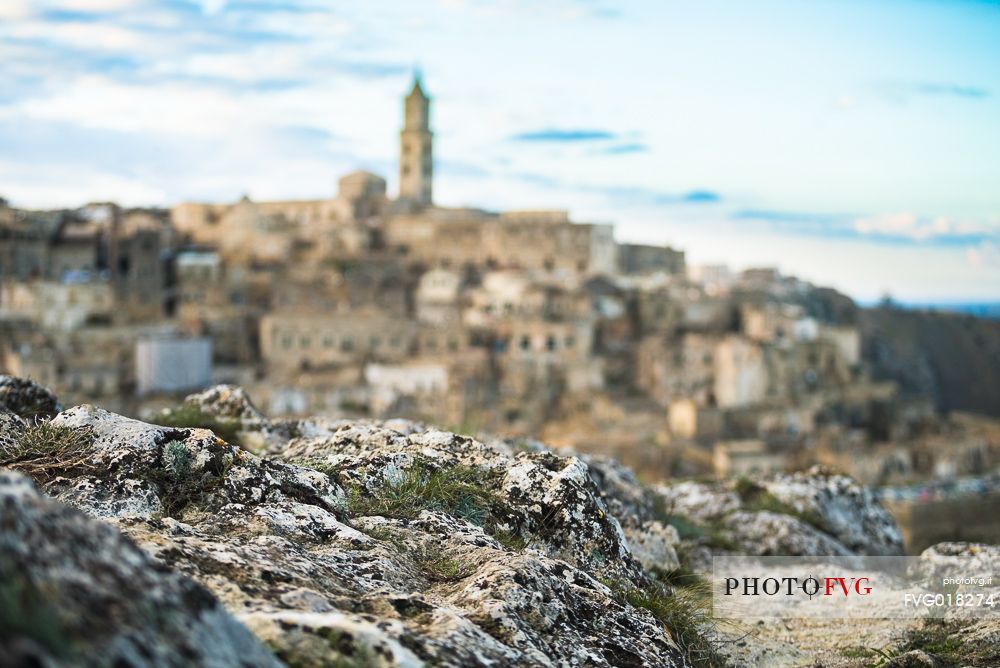 Panoramic view of Sassi of Matera